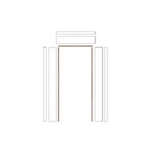 Solid Oak Door Stop Sets